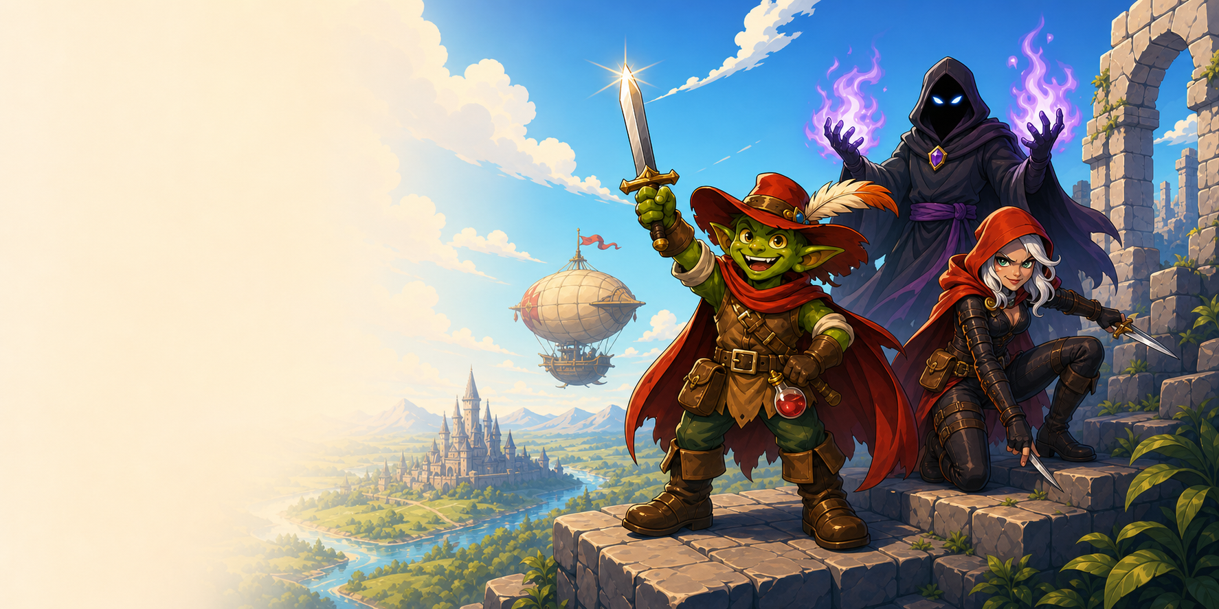 Fantasy landscape blog preview