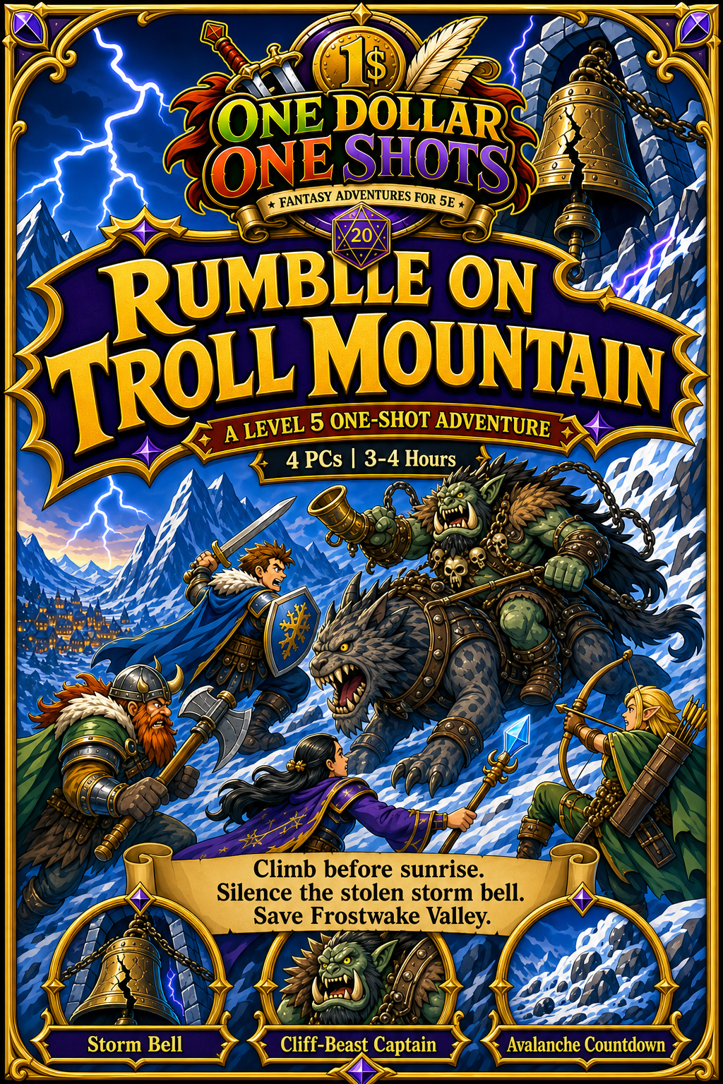 Rumble on Troll Mountain cover