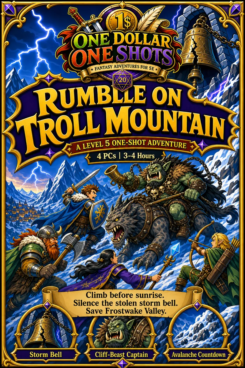 Rumble on Troll Mountain cover