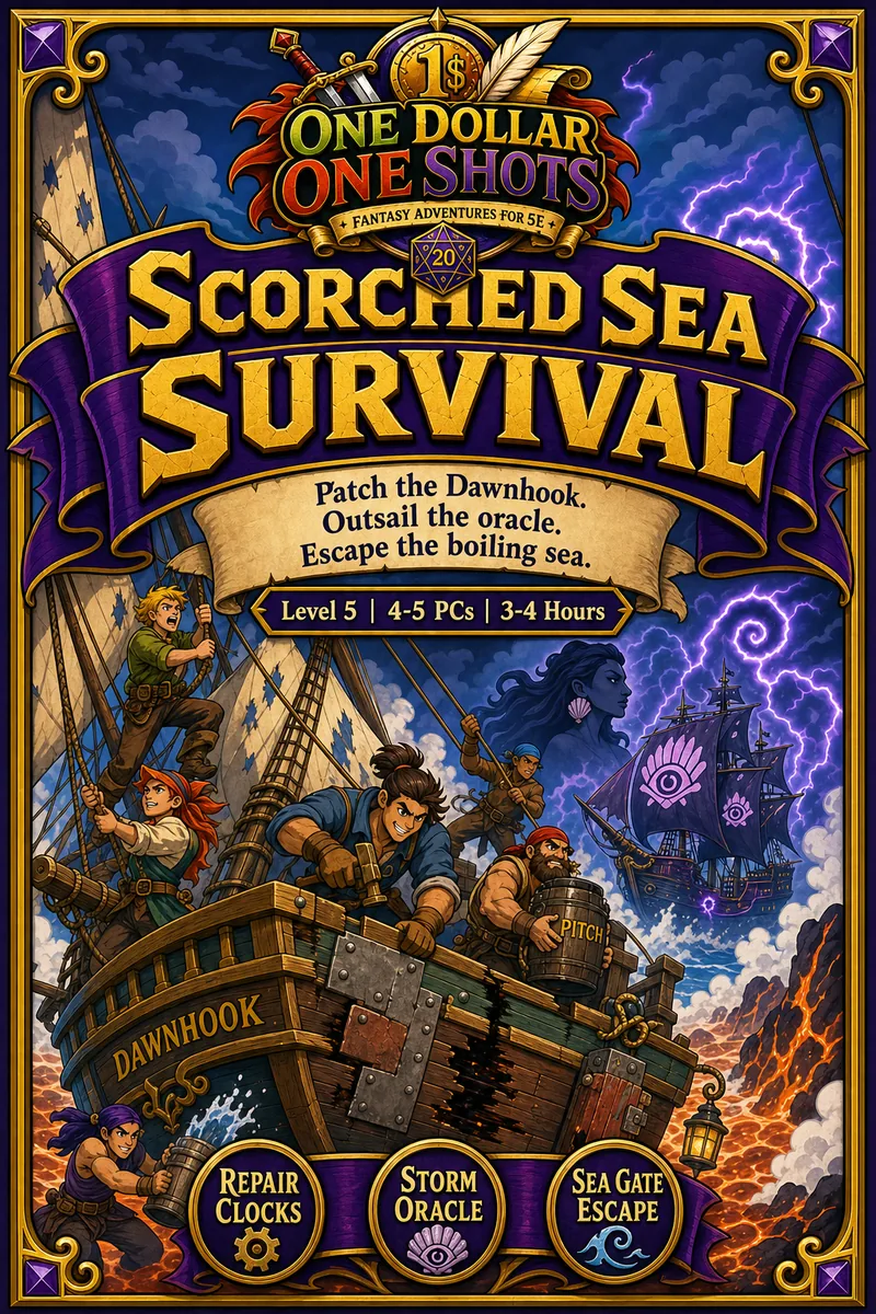Scorched Sea Survival cover
